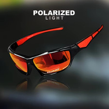 Sports Polarized Sunglasses Men Cycling Driving Fishing Mirror Shades C5