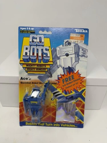 Ace Guardian Robot Mustang Fighter 3D Sticker Gobots 1985 Tonka NEW SEALED