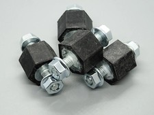 Gummilager Halter 4er Satz Unterfahrschutz Ladeluftkühler für VW Bus T4 Golf2