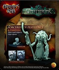 Avatars of War Sorcerer of Pestilence AOW23 Fantasy 28mm Chaos Daemons