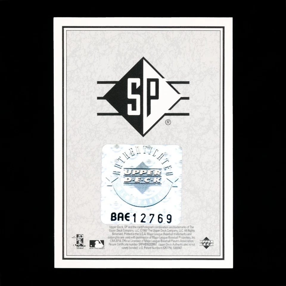 Tony Gwynn 1997 cubierta superior recompra automática/367 UDA auténtico 1994 cubierta superior SP Foto 3 de 4