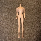 Vintage Mattel Midge Doll Body Straight Leg Painted Nails