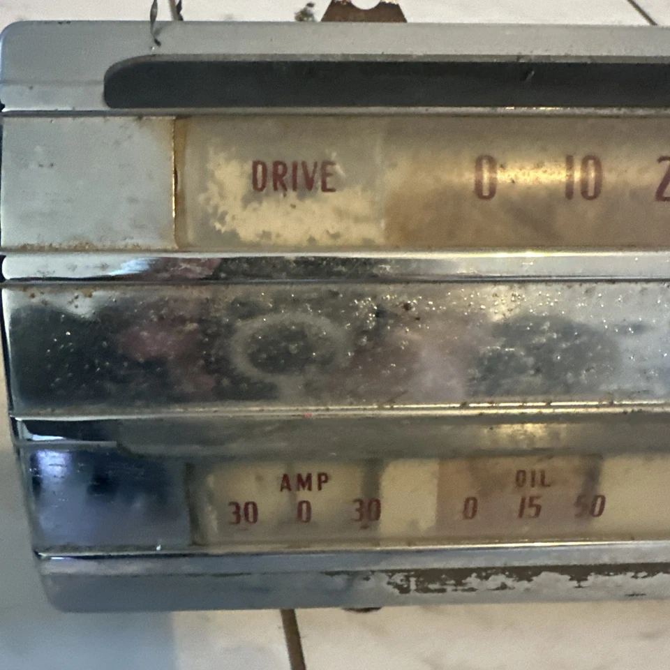 Cuadro de instrumentos Nash 1939 Foto 2 de 4