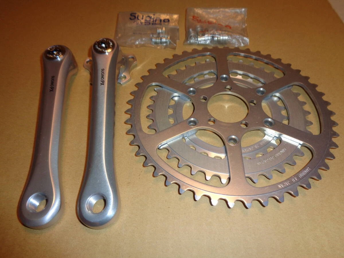 165 mm Crankarm Crankset-With Chainrings Triple Chainrings for