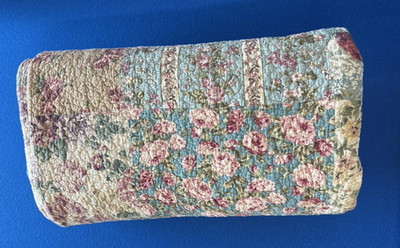 Cottagecore Floral Patchwork Quilt 86 X 85 Grandma Farmhouse Flowers Boho