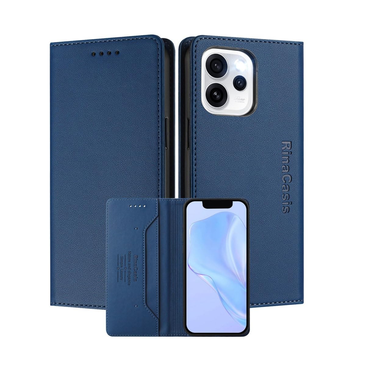 Coque Oppo Reno 15 Pro 5G transparente en verre acrylique et contours renforcés
