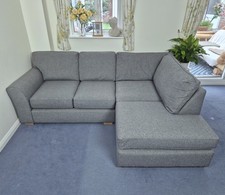 NEXT Michigan II Right Hand Chaise Corner Sofa in Grey RRP £1350 *DELIVERY*