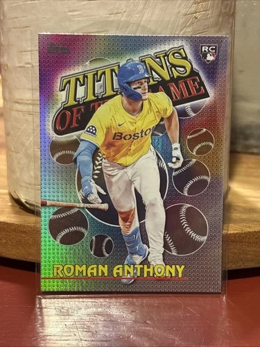 2025 Topps Roman Anthony Titan of The Future Rookie RC #TOG-9 Red Sox