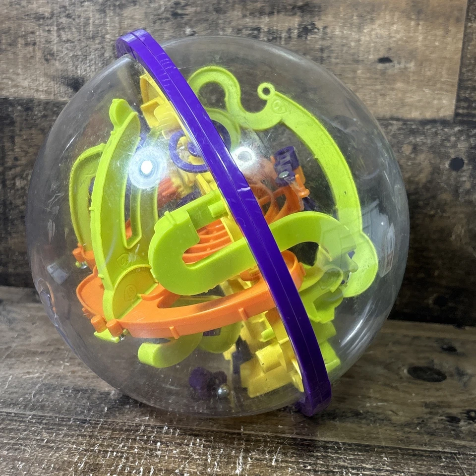 Perplexus THE ORIGINAL 3D Puzzle Ball Maze Game Brain Teaser Toy SpinMaster 2009 - Image 3 of 4