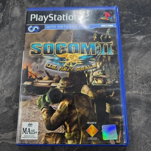 SOCOM II: U.S. Navy SEALs (Playstation 2 PS2)