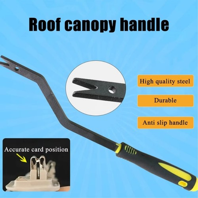 #ad Roof Canopy Trim Disassembly Tool for Sun Visor Handle Removal Black Steel $18.52