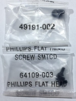 Kwikset Replacement Tiny Screws 64109-003 Venetian Bro & Mount Bracket 49191-002