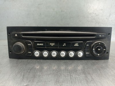 96766518XT AUDIOSYSTEM / RADIO-CD / A2C53424334 CONTINENTAL / 5544046 FÜR CITROË