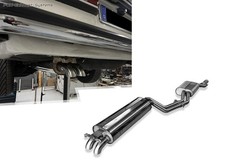  Komplettanlage Mercedes E-Klasse W123 230 E (mit Kat) 2x55mm Dieseloptik