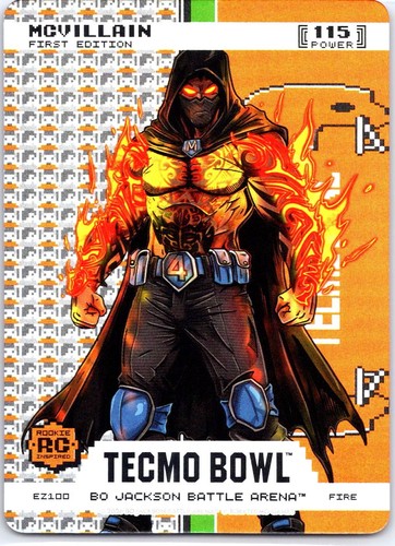 Bo Jackson Battle Arena Tecmo Bowl McVillain Fire Endzone  Tetairoa McMillan RC