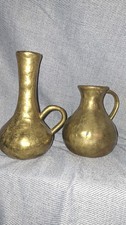 2 Alte Messing Vase