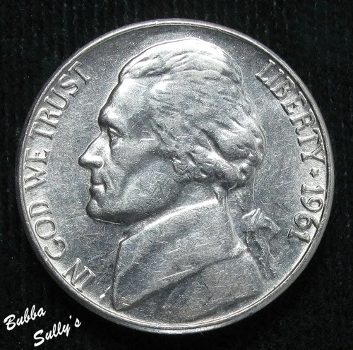 1961-P Jefferson Nickel — photo from another recent sale