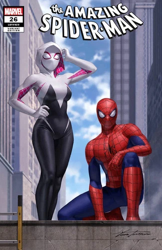 AMAZING SPIDER-MAN #26 JEEYUNG YOON EXCLUSIVE SPIDERMAN SPIDER-GWEN 1