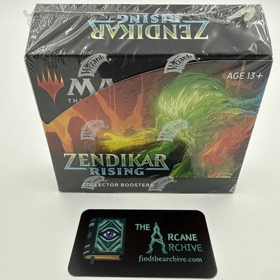 zendikar rising collector booster box MTG Zendikar Rising Collector Booster Box New Factory Sealed Magic the  Gathering
