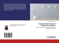 Mohammad Asim Khan | Comparative Study Of Antipyretic Activity | Taschenbuch