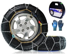 Snow Chains Quick Fit Hkn-130 Tire Traction Chain Set Of 2 For Car Truck Suv