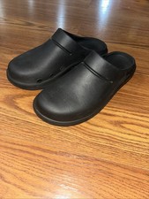 OOFOS OOCloog Recovery Clog Slip On Sandal Size Mens US 6 Womens 8 EU 39 Black