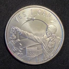 2014 Silver Shield 1 oz .999 Silver Seven Sins of Obama - Yes I Can Art Round
