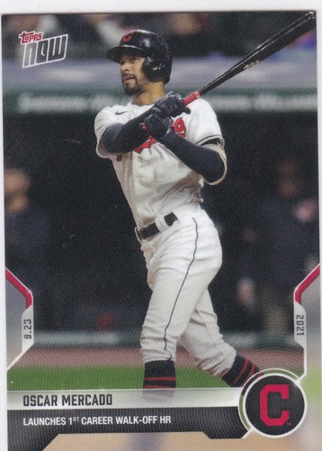 2021 Topps Now 849 Óscar Mercado