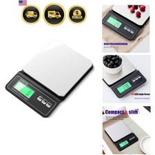 Digital Food Scale 0.5g/0.1oz Kitchen Scale - 11lb 5 Units Tempered Glass S...