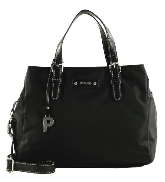 Picard Sonja Shopper Handtasche Schultertasche UmhäNgetasche Tasche Schwarz Neu-image