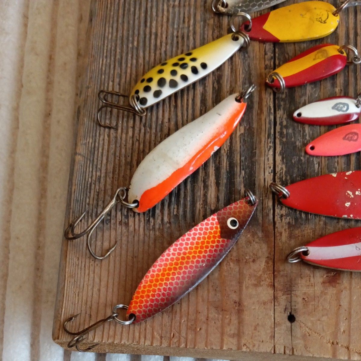 Old spoons, set of 10, Dardele, Kusamon, Salamander Paraan, and others - Image 4