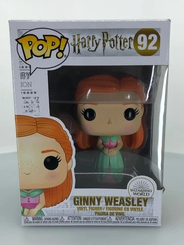 Funko POP! Harry Potter Ginny Weasley at Yule Ball #92 Vinyl Figure DAMAGED BOX