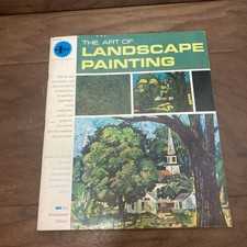 Vintage The Art Of Landscape Painting Book The Grumbacher Library Oil Watercolor