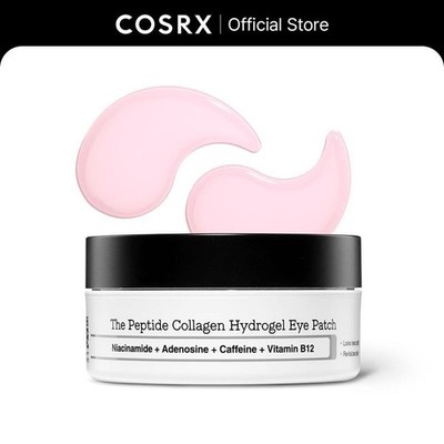 COSRX 60ct Peptide Collagen Eye Patch Hydrogel Under Eye Puffiness Relief