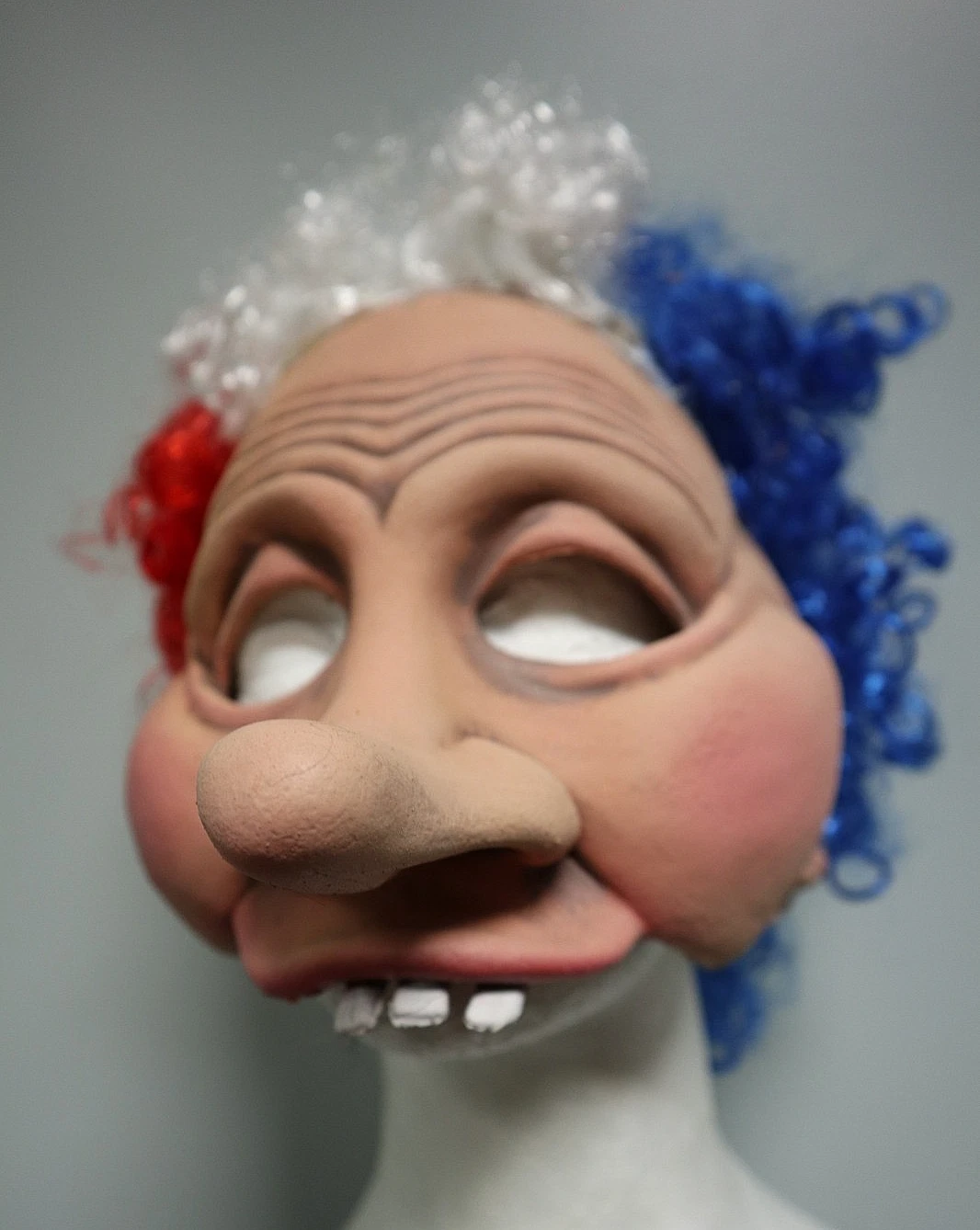Festive Funkernaut- Zagone Studios "Unnamed" Rare Handmade Mask