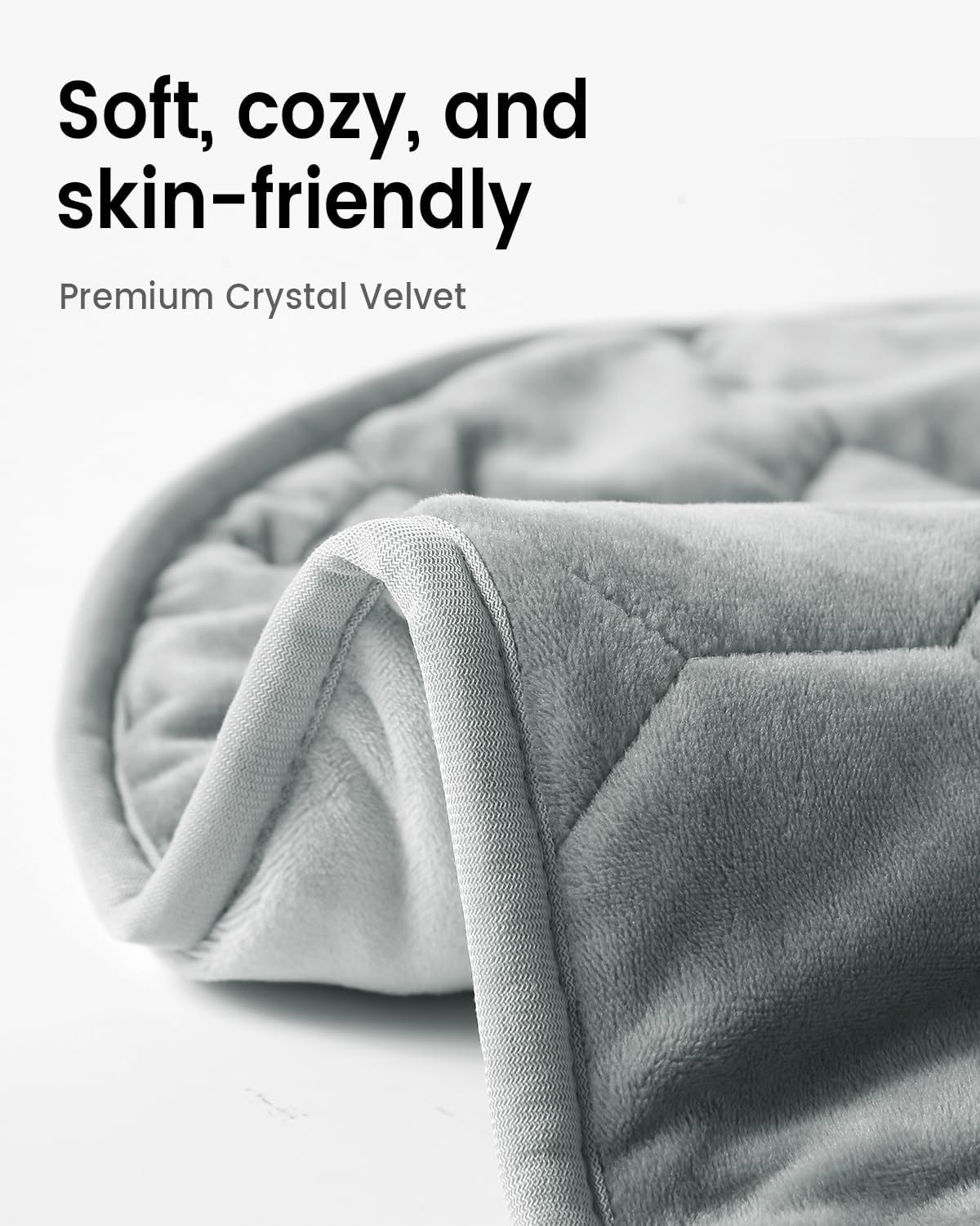 Weighted Heating Pad for Deeper Pain Relief, 7lbs XXXL Size(29x24) with Fast Hea