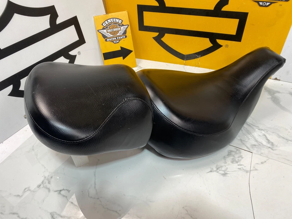 Harley Touring Road Glide Electra Ultra Road King Solo y asiento Pillion OEM 84-96 Foto 3 de 4
