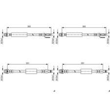 Flexible de frein Ford TOURNEO