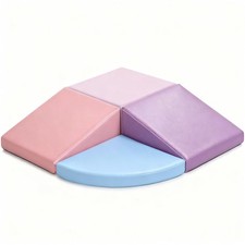 Climbing Foam Blocks for Toddlers: PU Leather Foam Blocks for Kids Active Pla...
