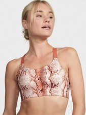 Victoria's Secret Incredible Max High Impact Sports Bra, size 34D Snake