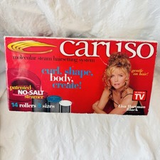 Caruso Professional 13 Molecular Steam Hairsetter Curling set box Helen of Troy