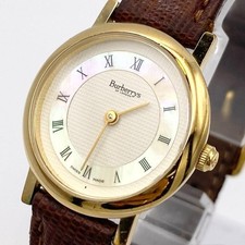 New Battery/Working Burberrys Shell Dial Watch Unique Dial