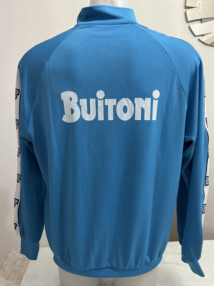 Giacca Vintage Napoli NR Buitoni Maradona 1986/87 Foto 2 de 4