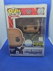 Funko Pop! Vinyl: WWE The Rock Entertainment Earth Exclusive #91 + Pop Protector