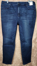  24W Terra  Sky Core Skinny High Rise Stretch Denim Jeans Women's Plus