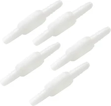 ResOne Oxygen Tubing Swivel Connectors 5-Pack - Cannula, Hose, 5pk, White 