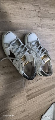 GGDB Golden Goose Sneakers Supersta low top womens white shoes Size 37 EU 7 US