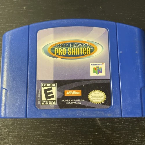 Tony Hawk's Pro Skater Nintendo 64 Game N64