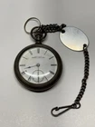 Antique Pocket Watch American Waltham Watch Co Early 1900's Not Working w/chain