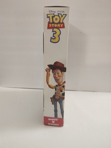 2009 Barbie Toy Story 3 Barbie Loves Woody Doll With Accessories & Keychain - Picture 7 of 9